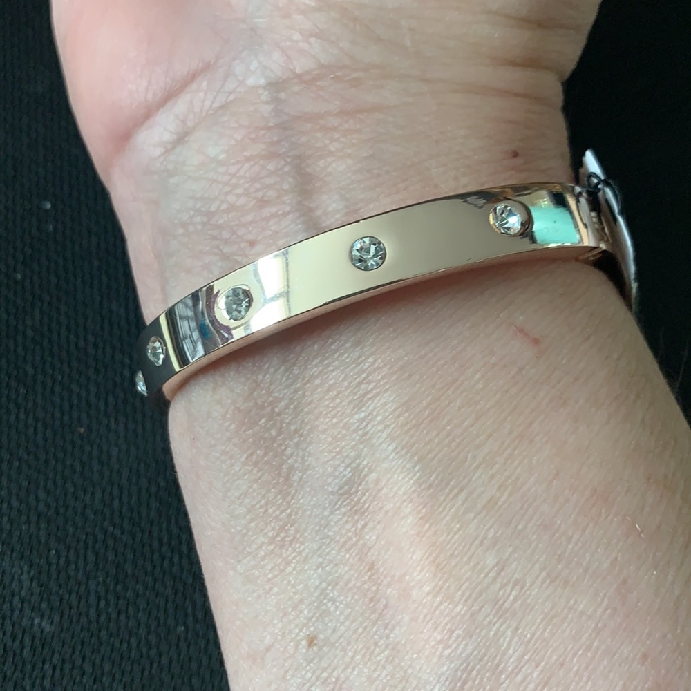 Guess Rose Gold Bracelet with Crystals NWT - Picture 8 of 13